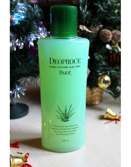 Тонер Для Лица С Экстрактом Алоэ Hydro Soothing Aloe Vera Toner 380г 5566 Deoproce (Корея)