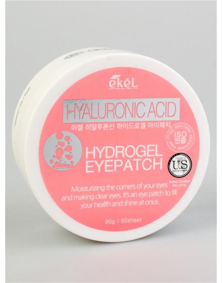 Гидрогелевые Патчи Под Глаза С Гиалуроновой Кислотой Hydrogel Eye Patch Hyaluronic Acid 5511 Ekel (Корея)