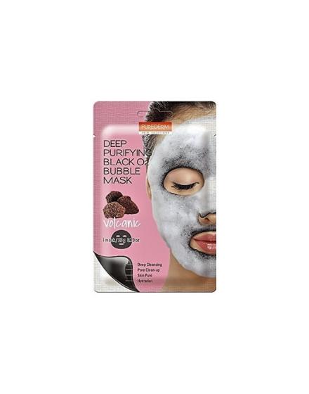 Глубоко Очищающая Кислородная Маска Для Лица Deep Purifying Yellow O2 Bubble Mask 5536 Purederm (Корея)