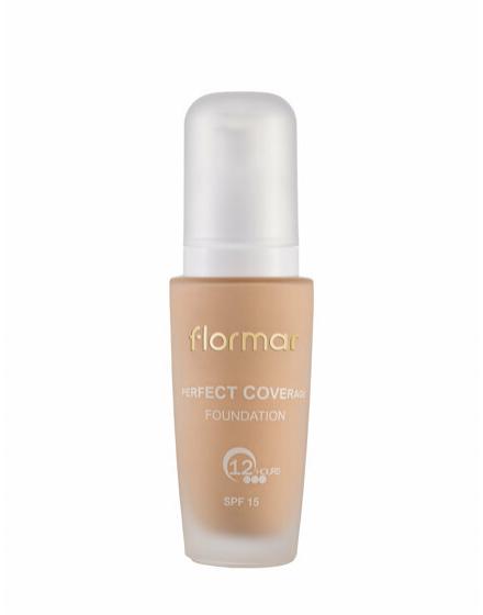 Тональная Основа Perfect Coverage, 101 Кремово-Бежевый Flormar