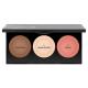 Металлическая Палитра Для Моделирования Лица Metals Sculpting Palette 16г 5594 Golden Rose