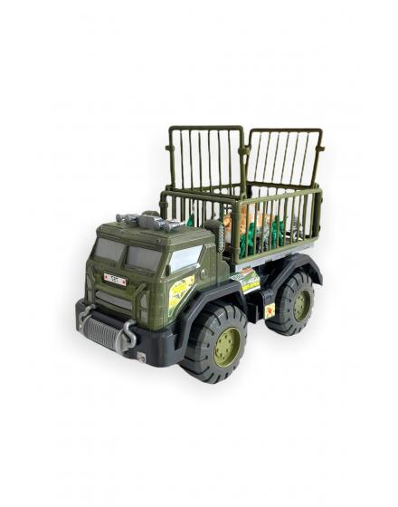 Военный Грузовик, Танк С Солдатами Army Truck D034 SHK Toys