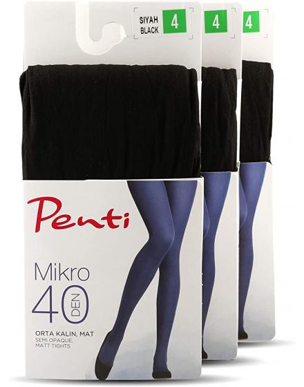 Колготки "Penti" Mikro, 40 Den, Black SK077 Penti