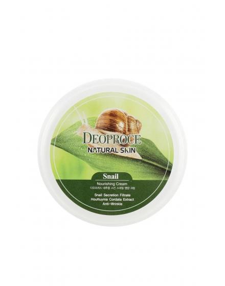 Крем Для Лица И Тела С Улиточным Экстрактом Natural Skin Snail Nourishing Cream 5529 Deoproce (Корея)