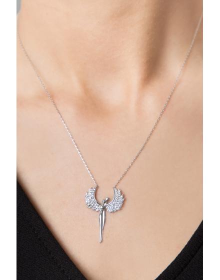 Серебряное Ожерелье Модель "Любовь" PP2387 Larin Silver