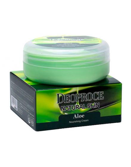 Крем Для Лица И Тела С Экстрактом Сока Алое Natural Skin Aloe Nourishing Cream 5530 Deoproce (Корея)