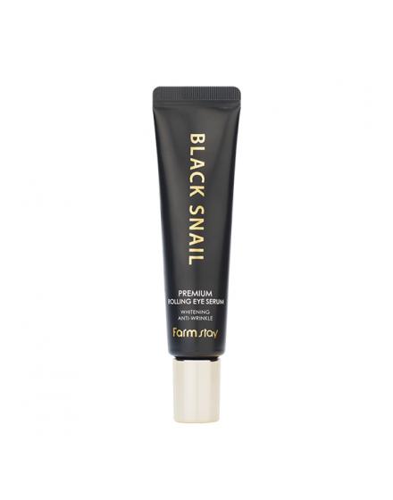 Премиум Сыворотка Для Кожи Вокруг Глаз С Черной Улиткой Black Snail Premium Rolling Eye Serum 25г 5585 FarmStay (Корея)