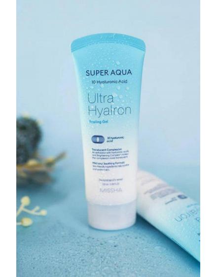 Missha Super Aqua Ultra Hyalron Peeling Gel 100 мл Пилинг скатка с гиалуроновой кислотой