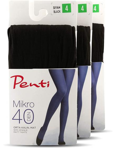 Колготки "Penti" Mikro, 40 Den, Black SK077 Penti