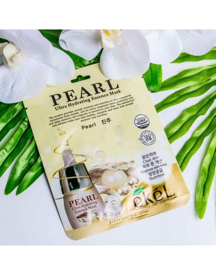 Тканевая Маска С Экстрактом Жемчужин Pearl Ultra Hydrating Essence Mask 5534 Ekel (Корея)