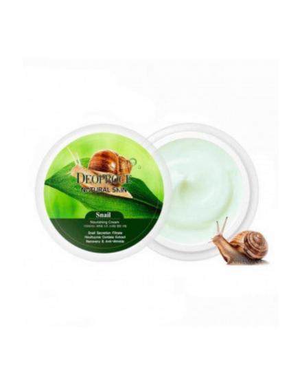 Крем Для Лица И Тела С Улиточным Экстрактом Natural Skin Snail Nourishing Cream 5529 Deoproce (Корея)