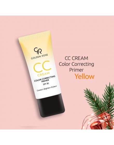 Крем-Праймер Для Коррекции Цвета CC Cream Color Correcting Primer- Yellow 3373 Golden Rose