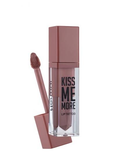 Помада Для Губ Жидкая Матовая Kiss Me More Lip Tattoo 002 Blush Flormar